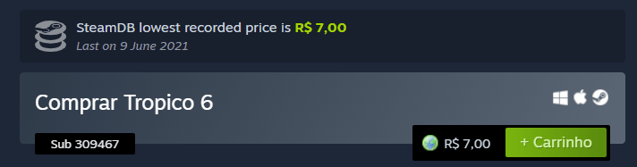 Tropico 6 por apenas R$7,00 na STEAM (PC)